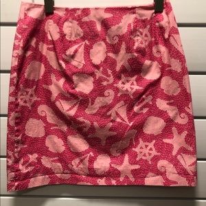 Lily Pulitzer Smooth Sailing Pink Skirt